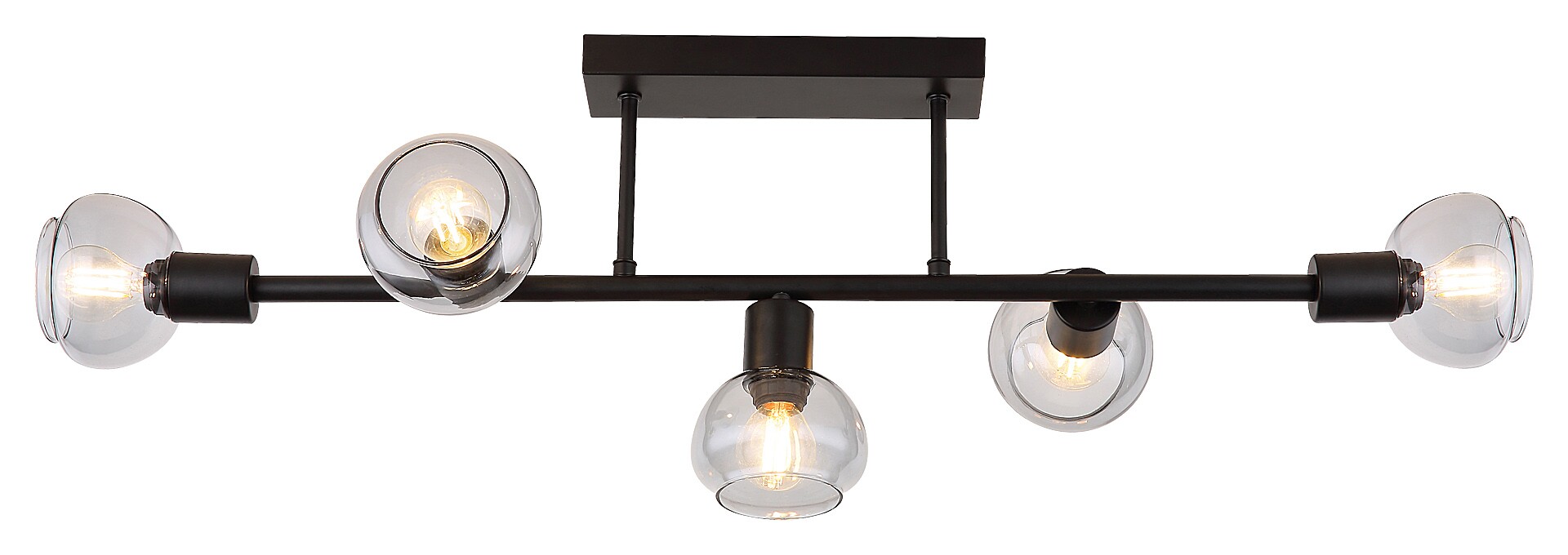 Stropní svítidlo Sullivan černá E14 5×40W RABALUX 3296
