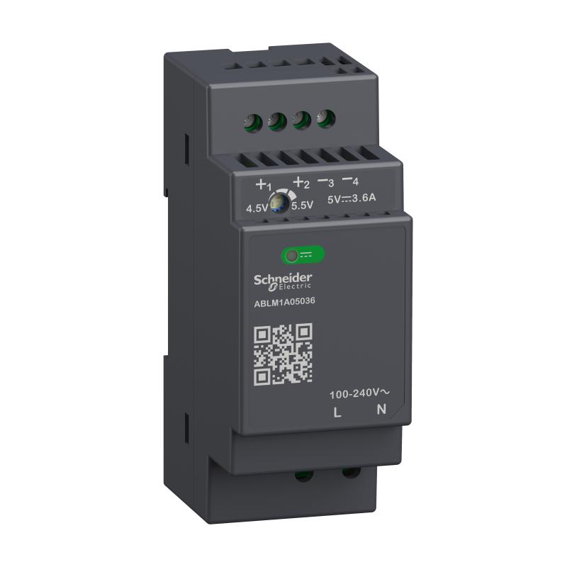 SCHN ABLM1A05036 Napájecí zdroj-Modulární řada Modicon, 5V, 3.6A