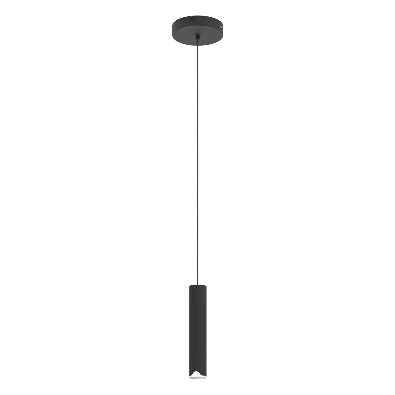 Závěsné svítidlo BALAMORTA-Z černá O55 mm 1x3,7W EGLO