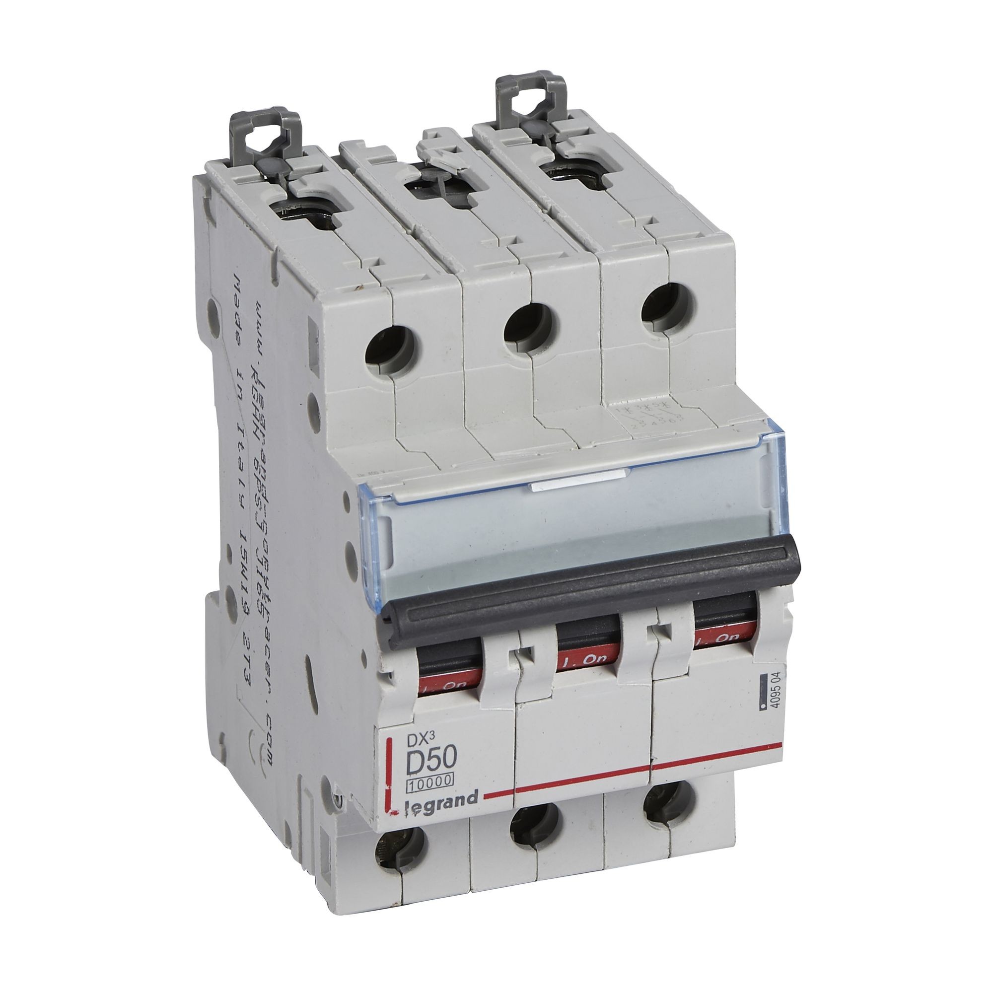 Jistič třípolový LEGRAND 409504 DX3 3P D50 10000A/16KA