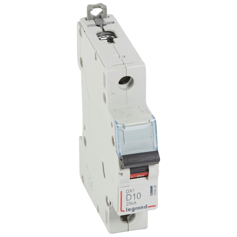 Jistič jednopólový LEGRAND 409806 DX3 1P D10 25KA