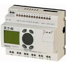 EATON 106395 EC4P-221-MTAD1 Řídicí relé easyControl, provedení s displejem, 12 DI (4 AI), 8 DO, 1 AO