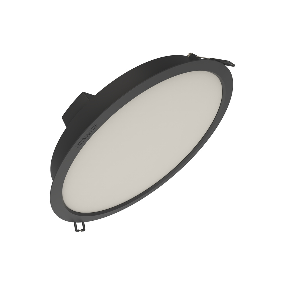 LED svítidlo vestavné LEDVANCE DL IP44 DN 215 30W 840 3450LM BK