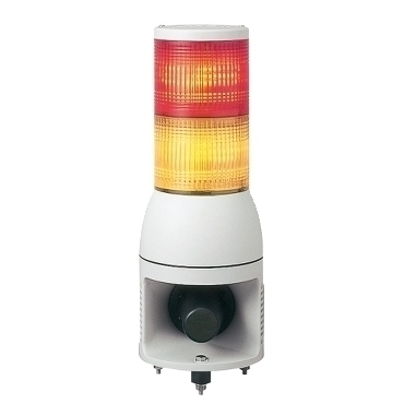 SCHN XVC1M2HK Smontovaný signální sloup,100 mm,LED,100-240V,Siréna,Ru-Oranž. RP 2,07kč/ks