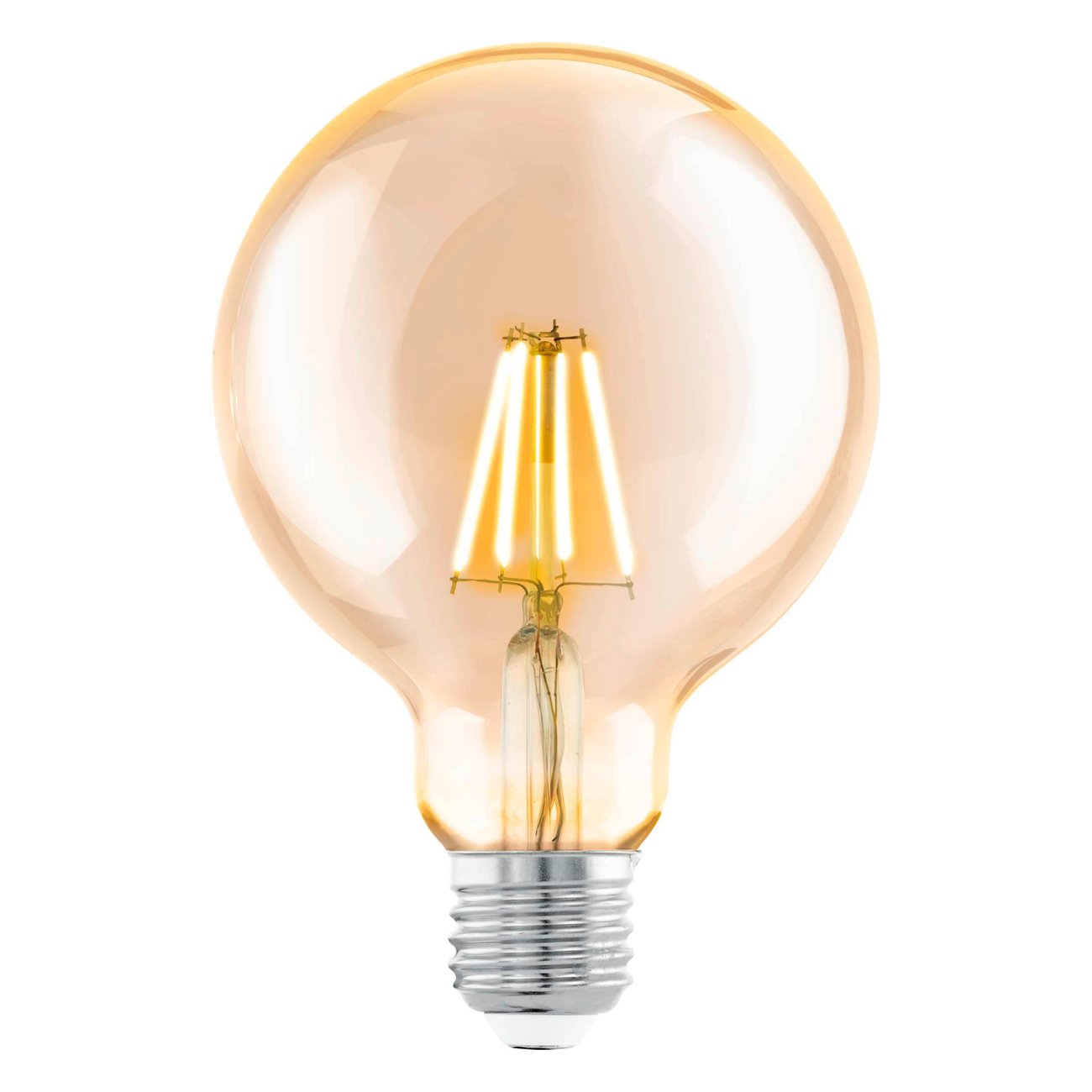 LED zdroj E27 G95 1x4W jantarová teplá bílá EGLO