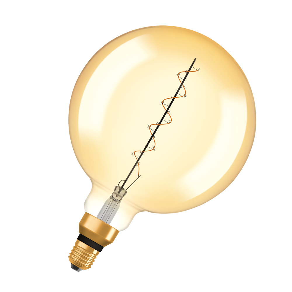 LED žárovka globe OSRAM 1906LGL200D4,8W/822230VSFILGDE27FS1, stmívatelná