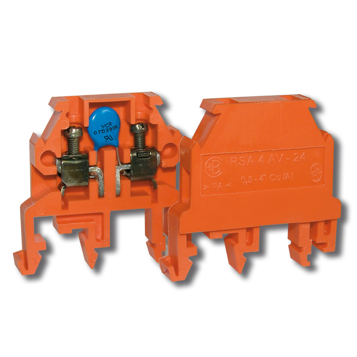 BEČOV S123211 Řadová svorka s varistorem RSA 4 AV-24