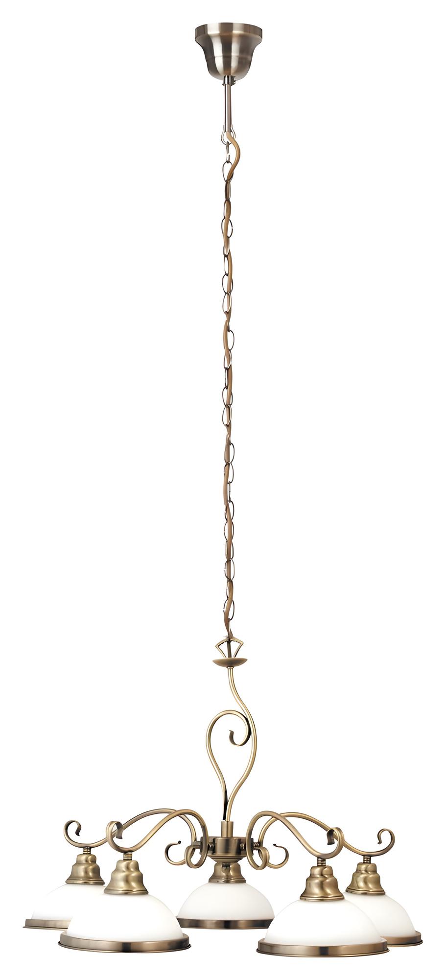 Lustr Elisett bronzová E27 5×60W RABALUX 2755