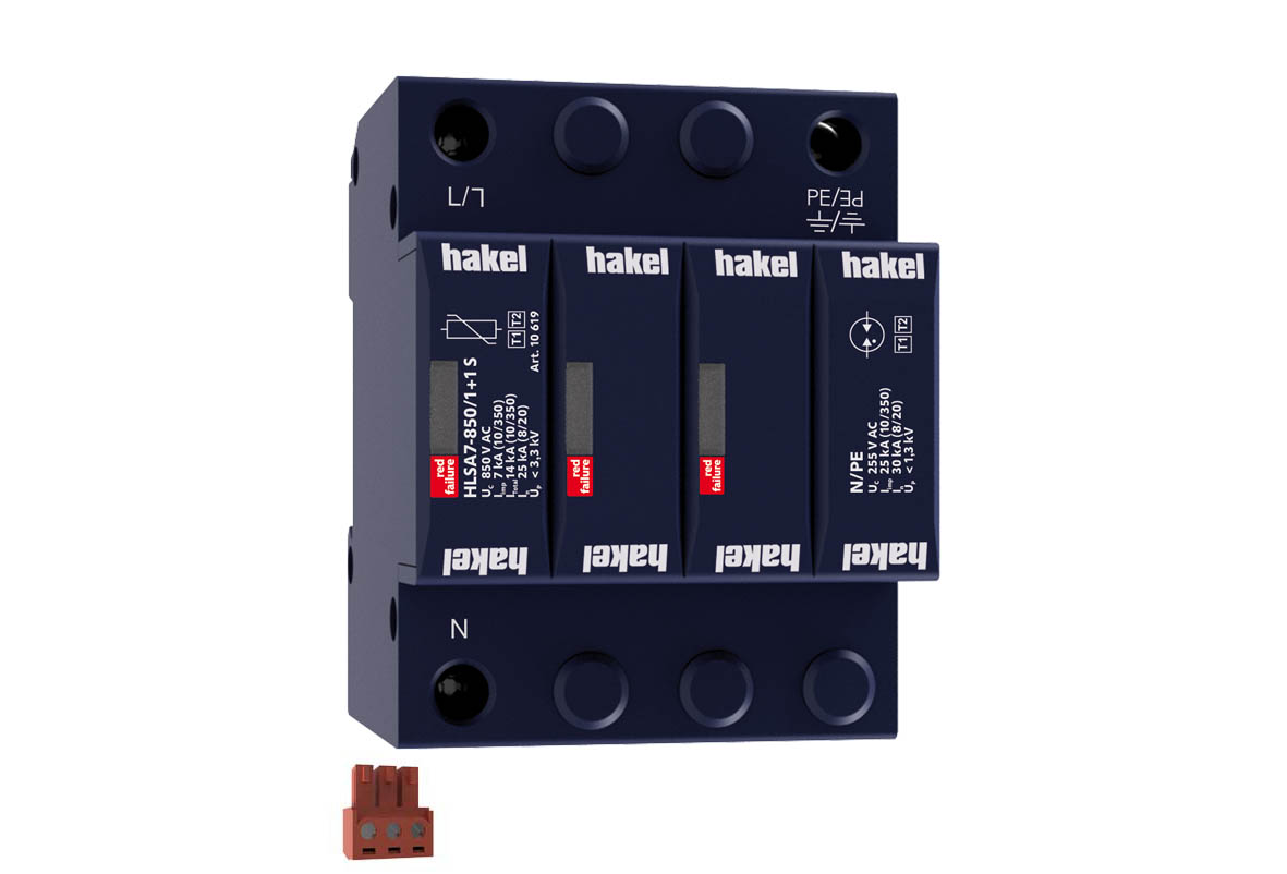 HAKEL 10619 HLSA7-850/1+1 S SPD typ 1+2