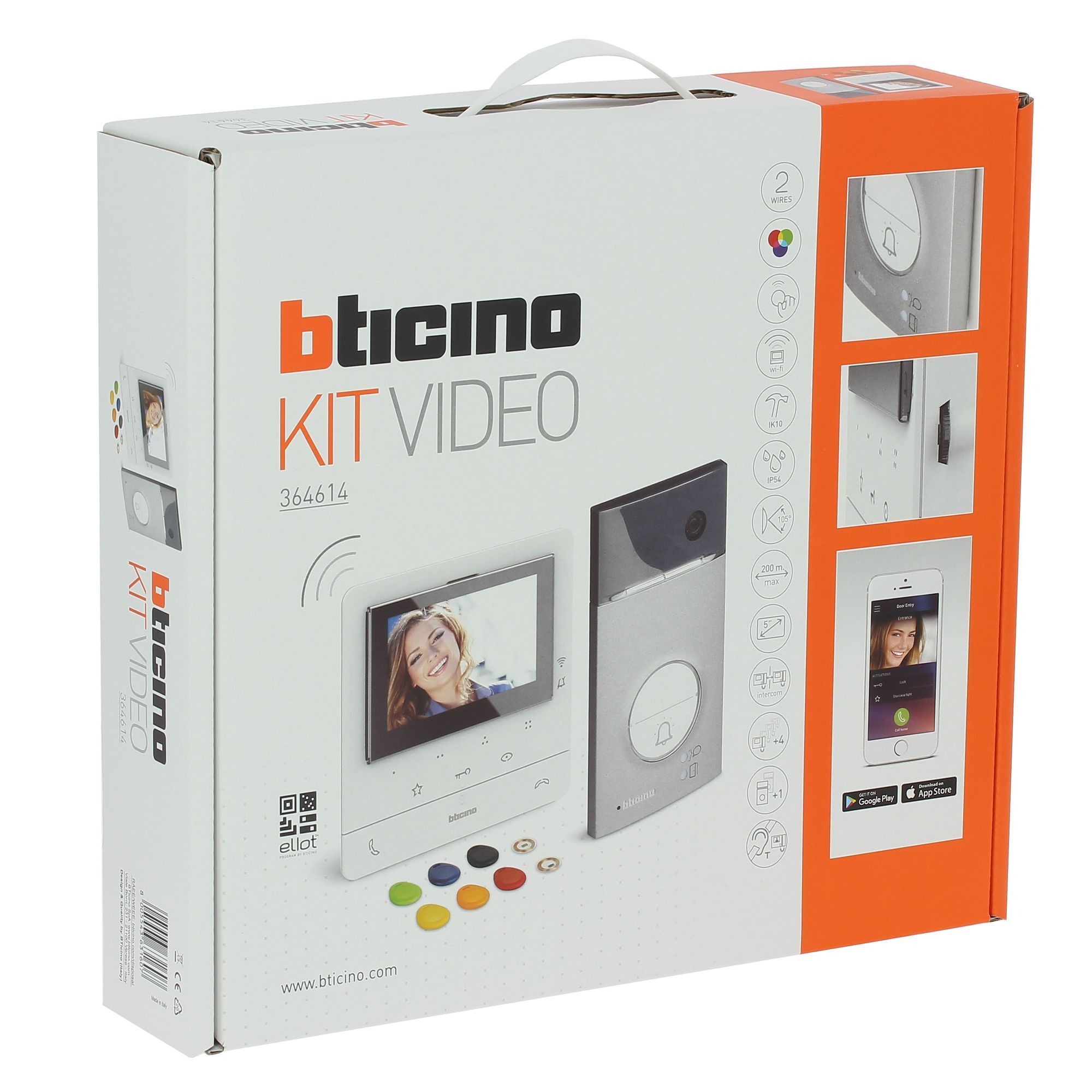 Videotelefon LEGRAND 364614, BTICINO CL100, WiFi, bezdrátový