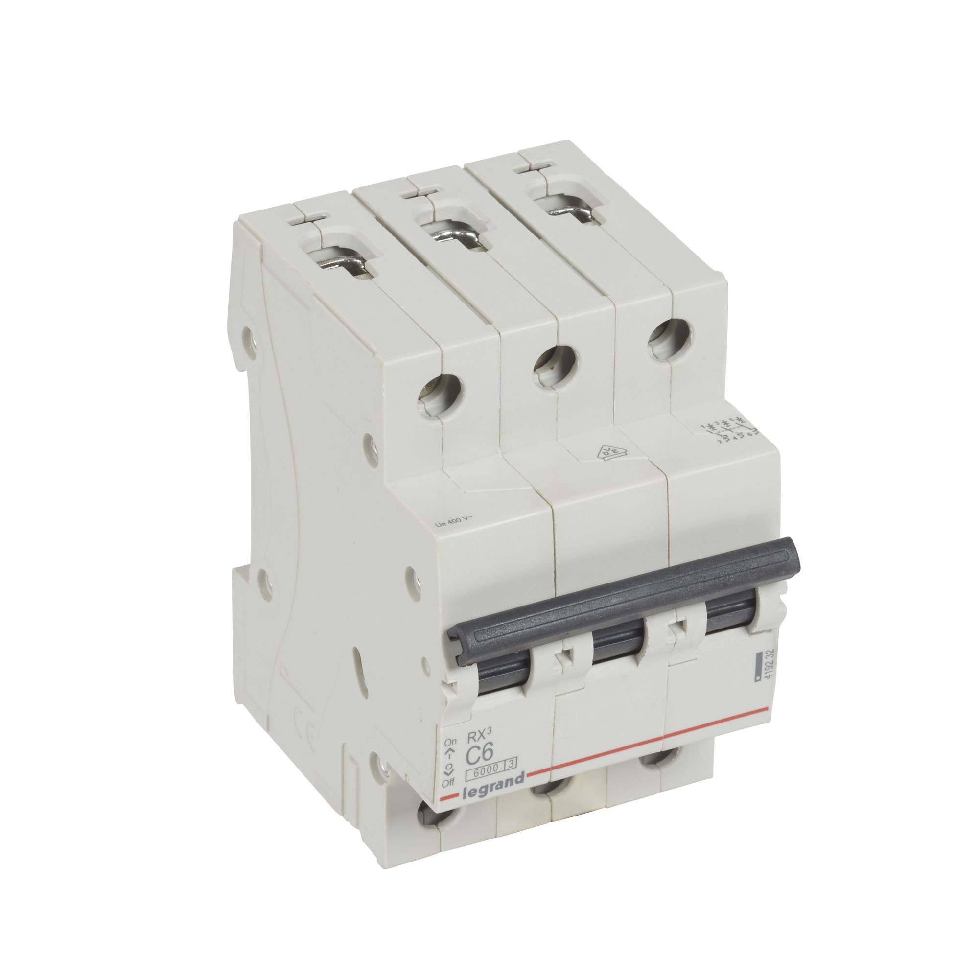 Jistič třípolový LEGRAND 419232 RX3 3P C6 6000A