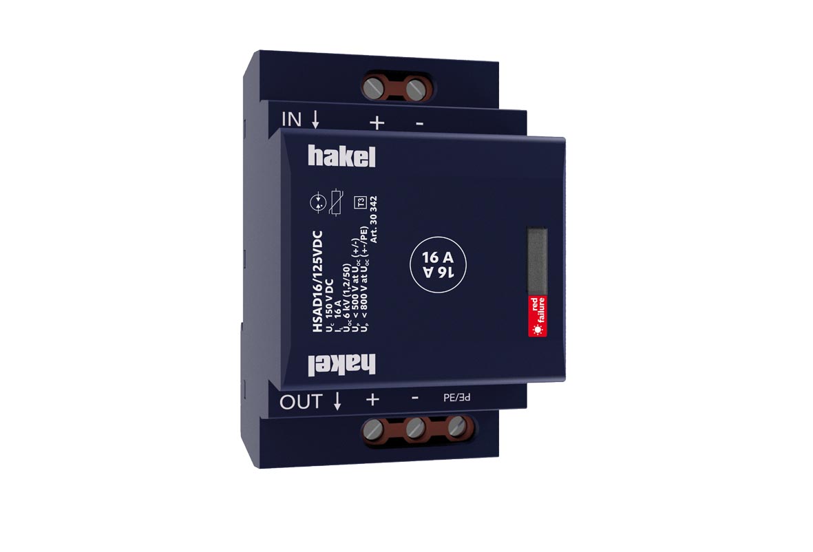 HAKEL 30342 HSAD16/125VDC SPD typ 3 DC