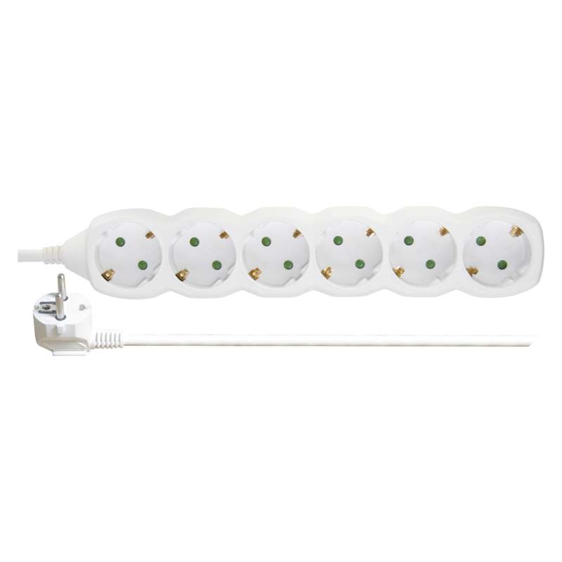 EMOS P0622 PRODLUŽKA 6Z 2M SCHUKO