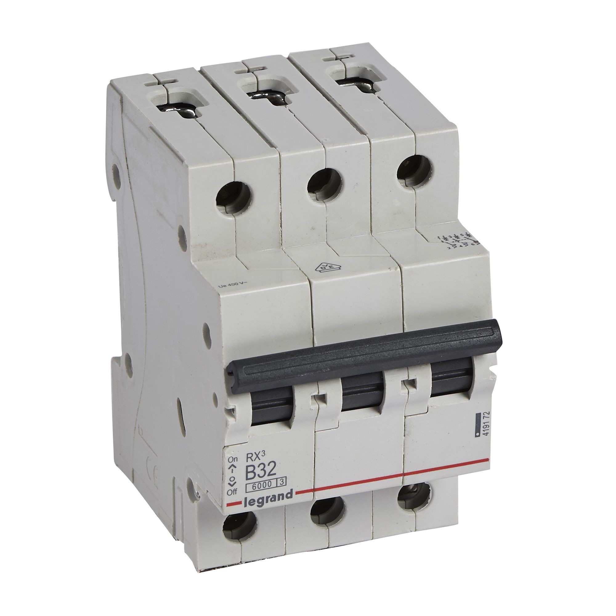 Jistič třípolový LEGRAND 419172 RX3 3P B32 6000A