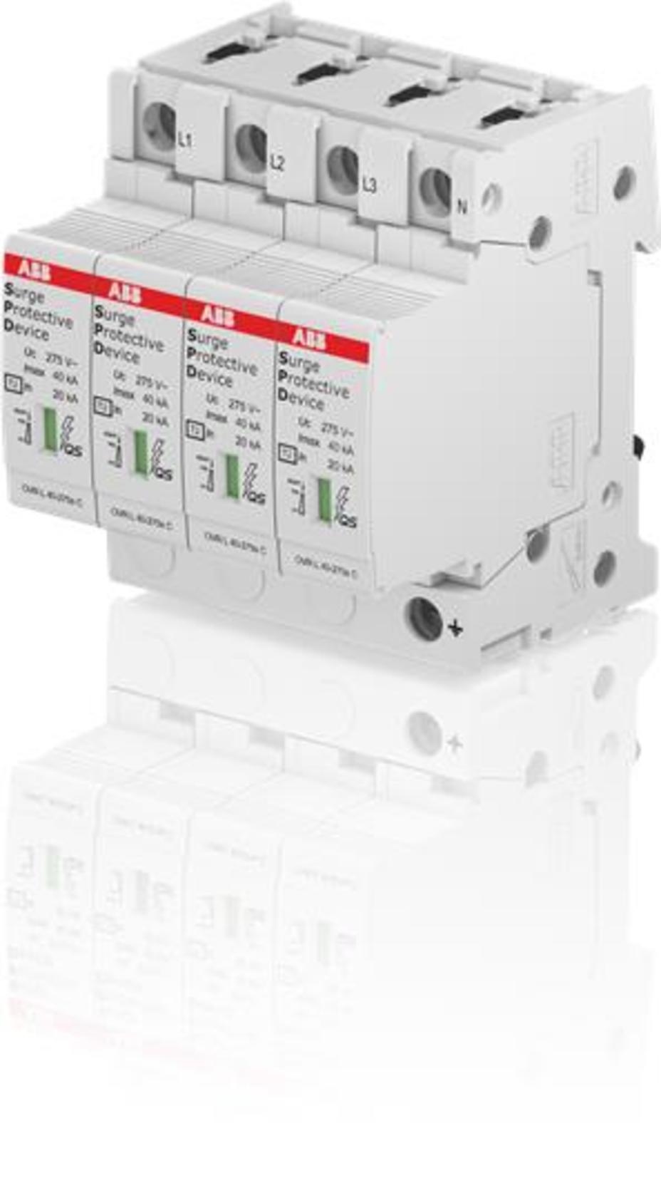 ABB 2CTB815704R2300 OVR T2 4L 40-275s P QS