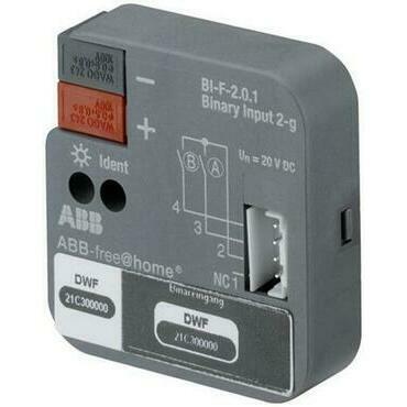 ABB 2CDG510002R0011 free@home Modul binárních vstupů 2násobný, zapuštěný