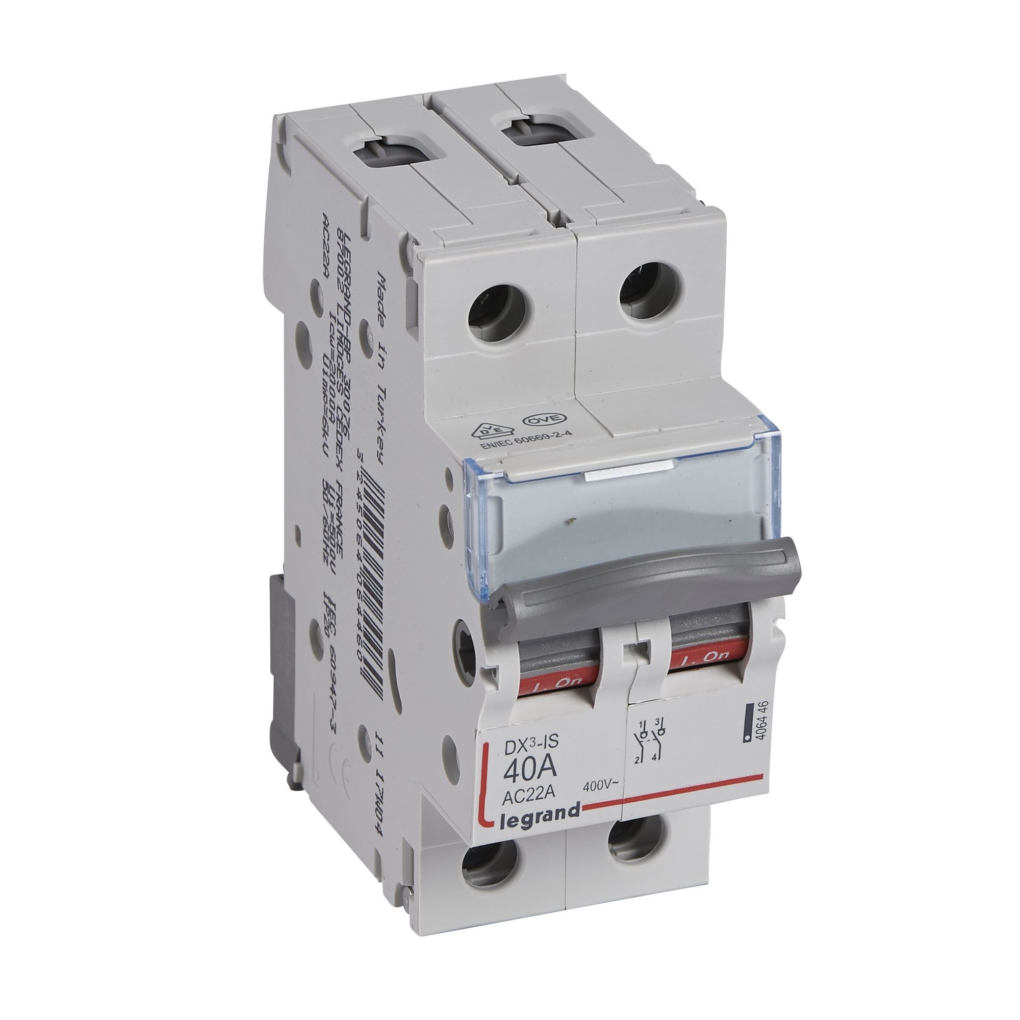 LEG 406446 DX3 VYPÍNAČ 2P 40A 400V