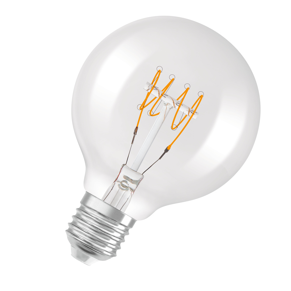 LED žárovka OSRAM 1906LGL80D 4,8W/827 230VSFILHE27FS1