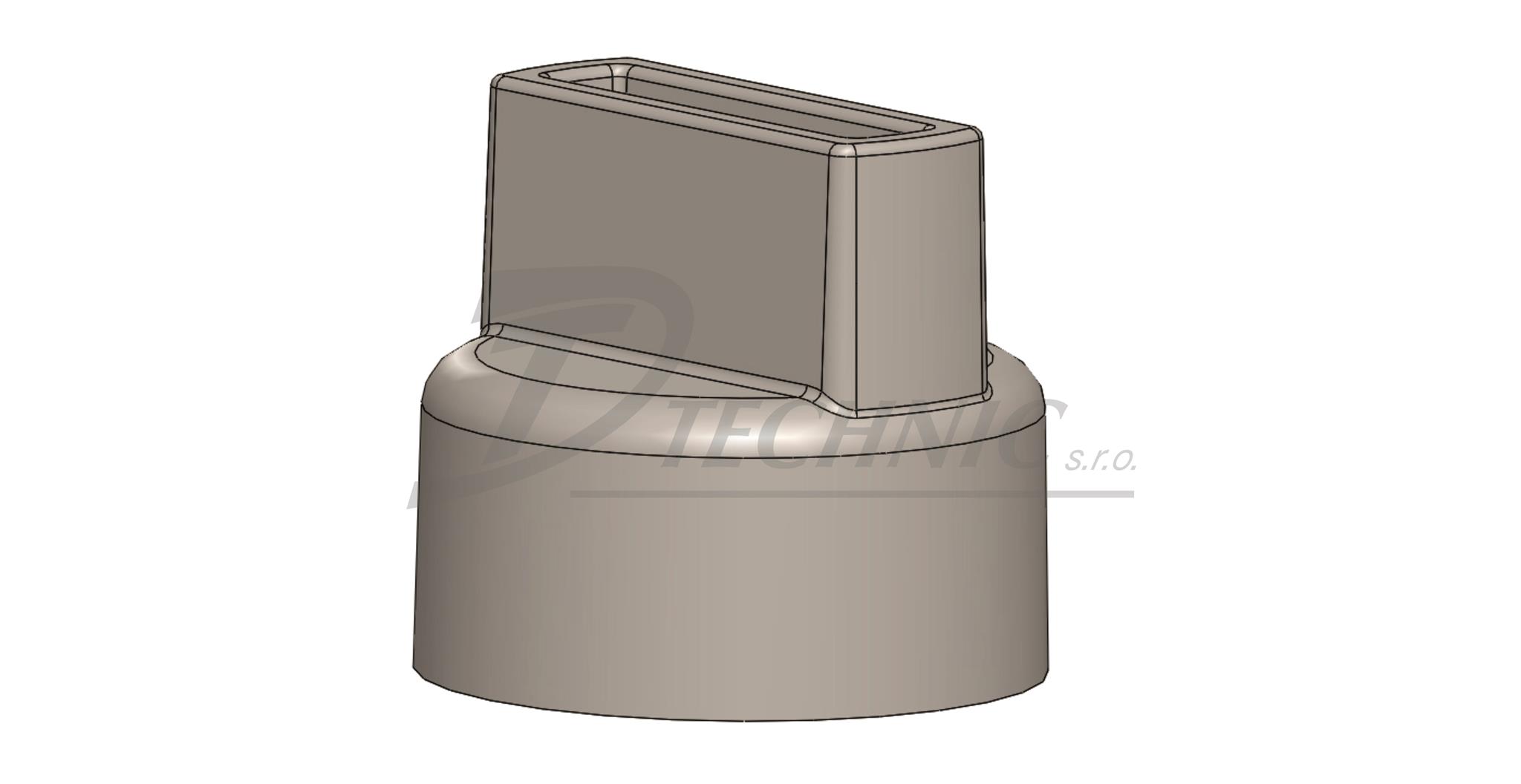 DT 101441 Krytka PV 17 Plastová krytka PV 17
