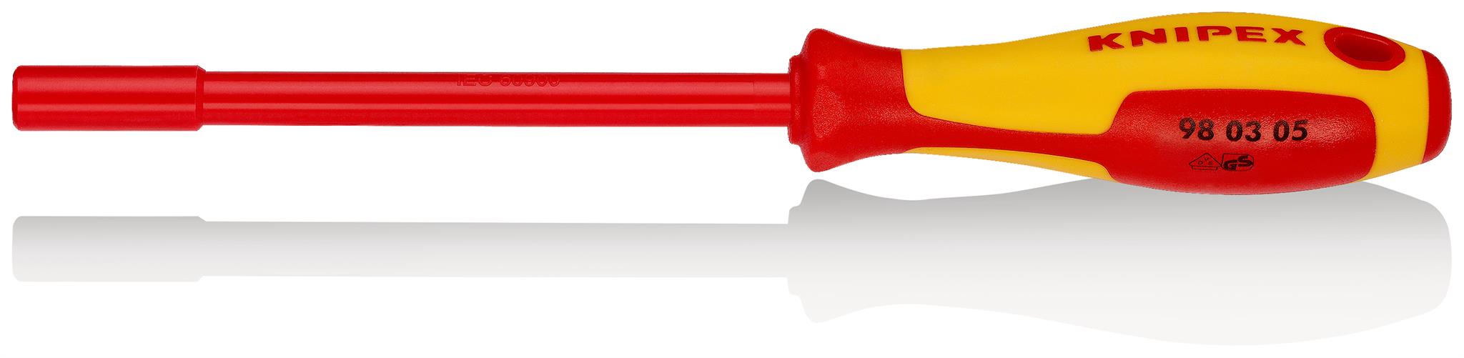 KNIPEX 98 03 05 Šroubovák s nástrčným šestihranem