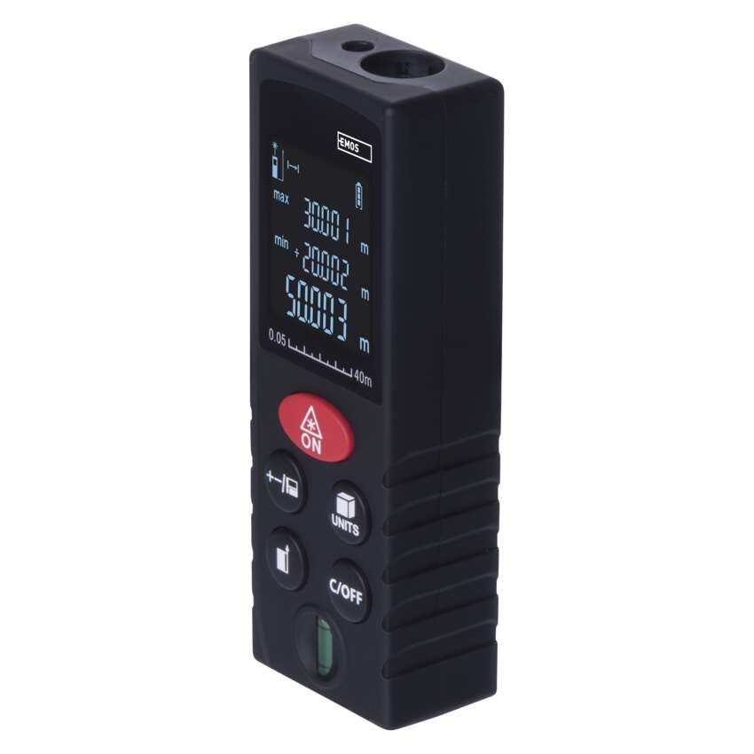 EMOS M0502 LASEROVÝ MĚŘIČ VZDÁLENOSTI