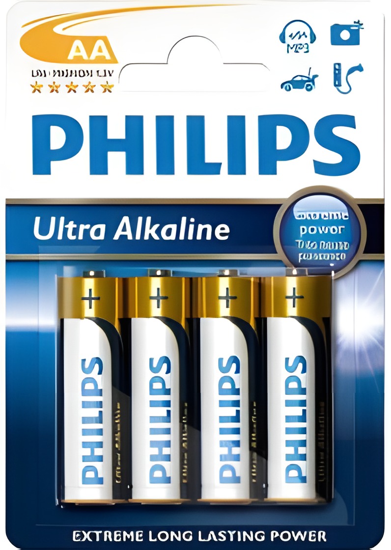 Ultra Extremelife LR03 -P4 blistr Philips ALKALINE
