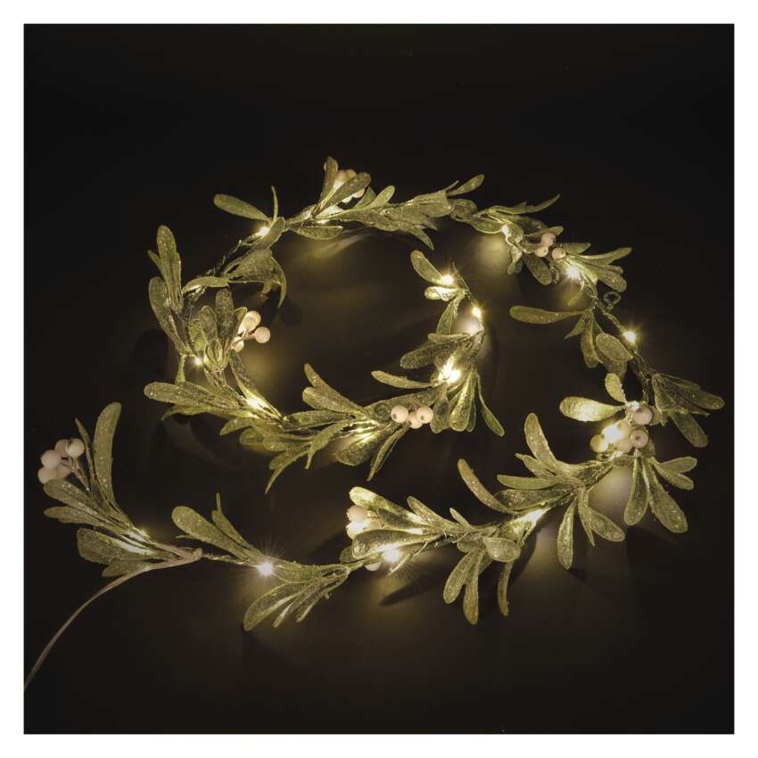 EMOS DCTW27 25LED MISTLETOE GARLAND 3AA WW