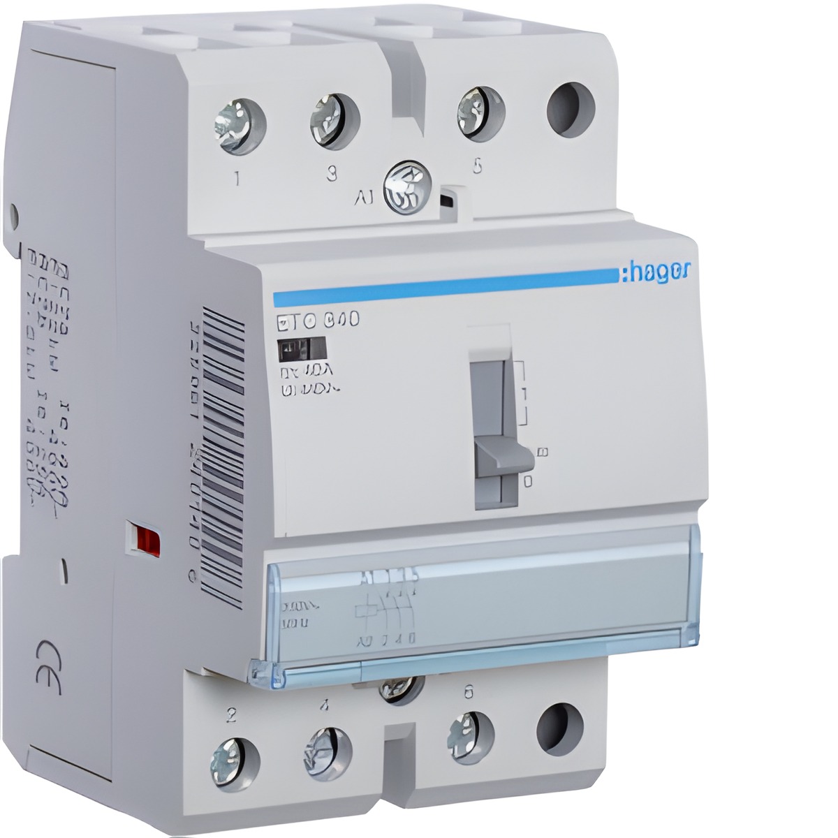 HAG ETC340 Stykač s aut. návratem 40A, 3S, 230V AC