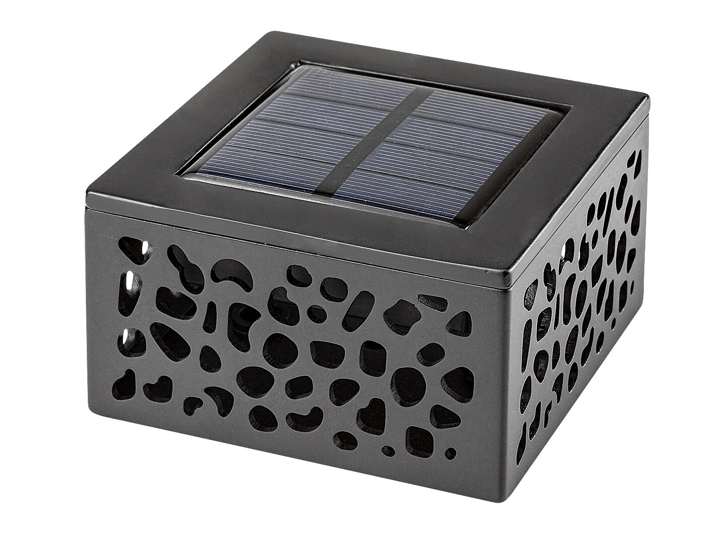 Solární svítidlo Medulin černá LED 0,5W RABALUX 7032