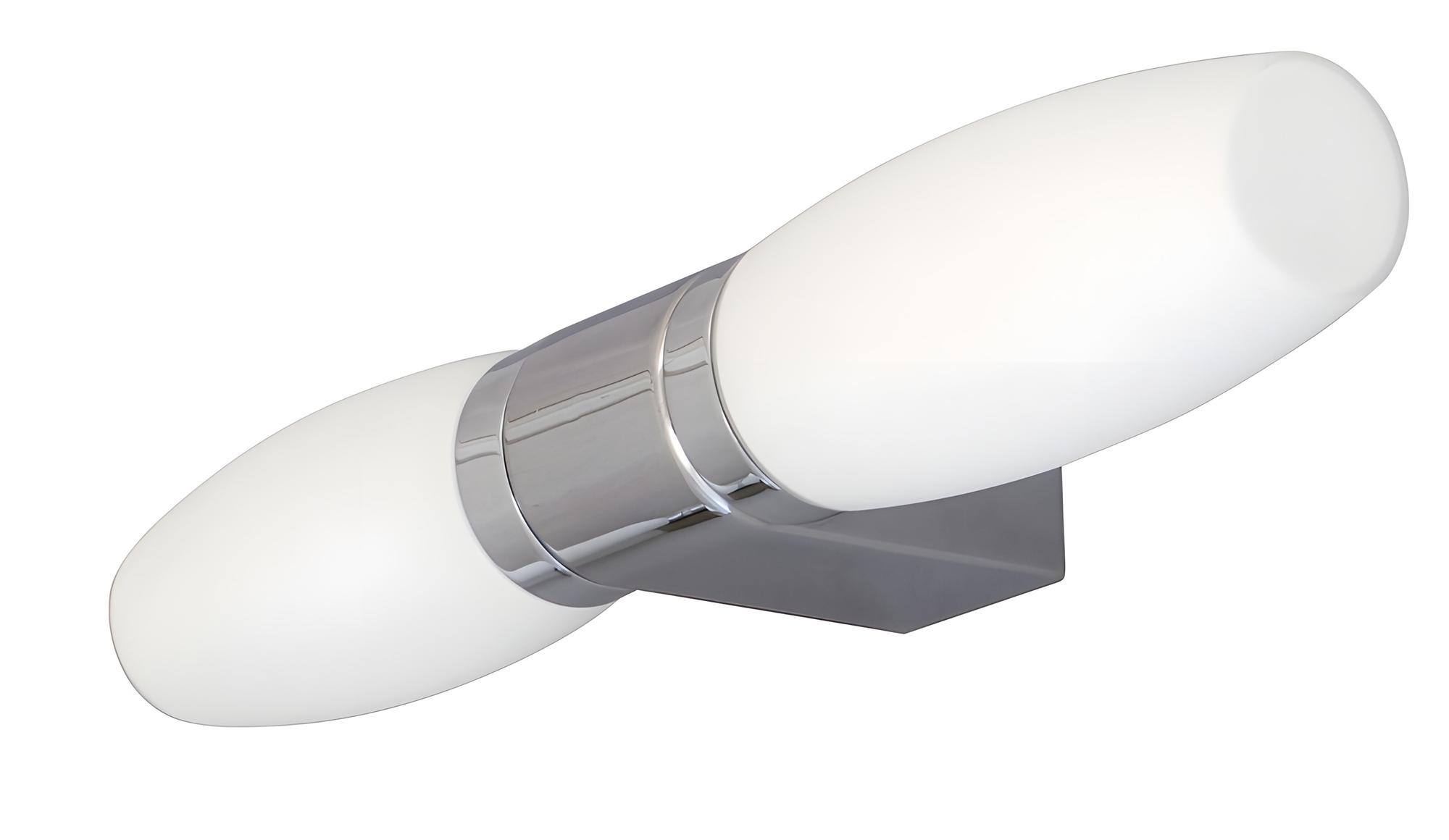 Svítidlo Flumen Bath bílá/chrom E14 2×40W RABALUX 5822