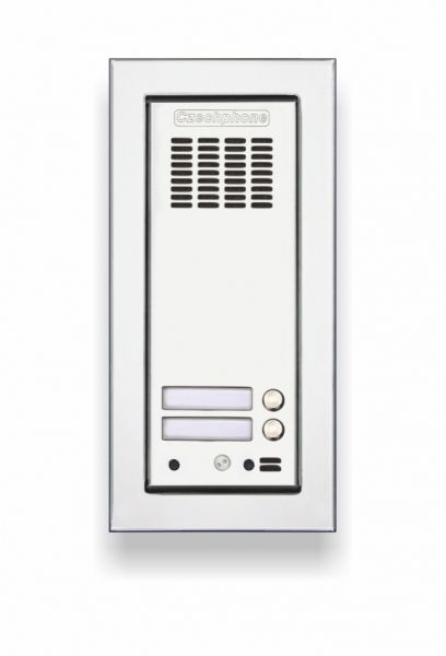 Tablo zvonkové CZECHPHONE 4004005073, DUO+, 2 jmenovky, zápustné, 1 modul