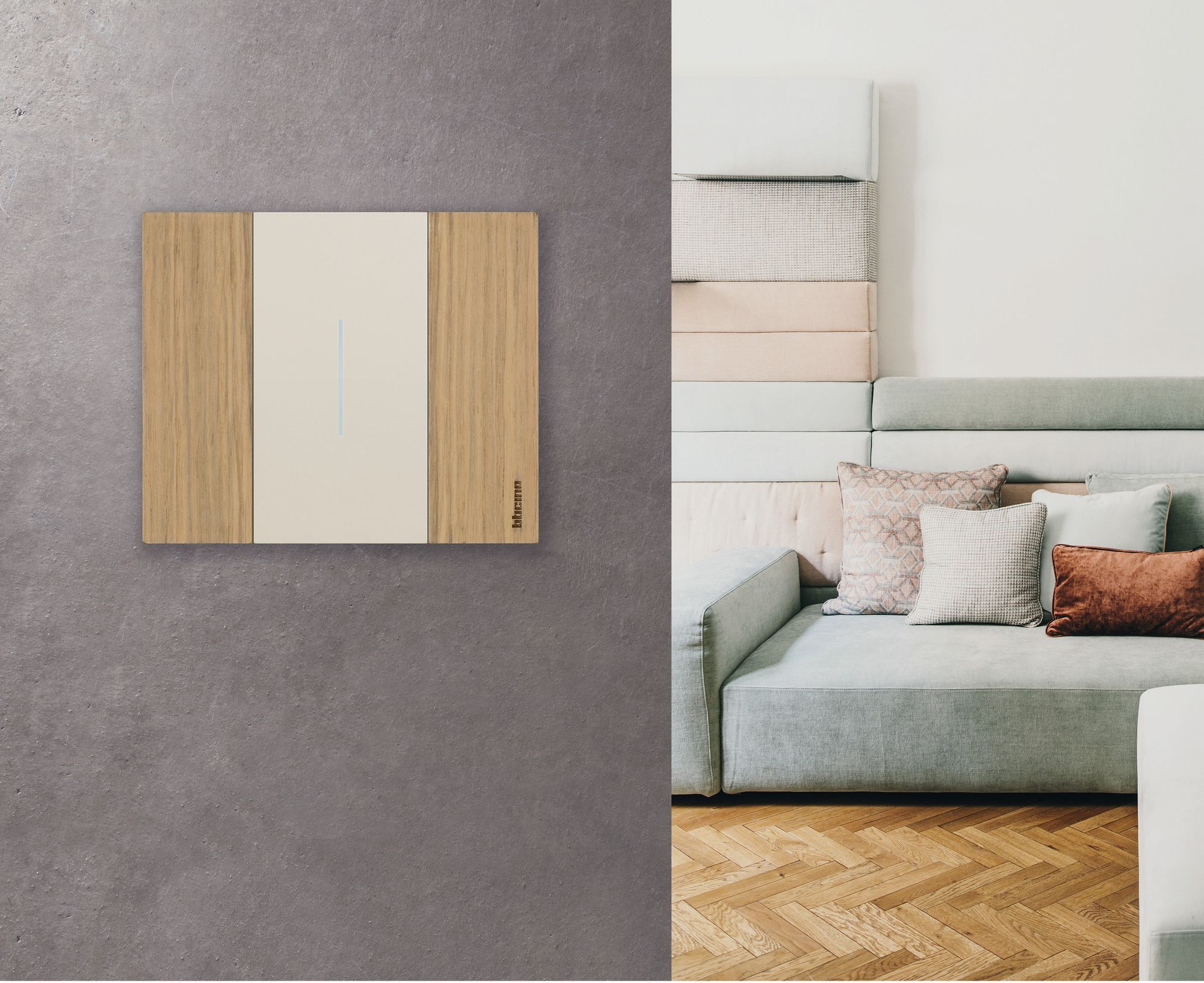Rámeček jednonásobný LEG KA4802LM Living Now dub