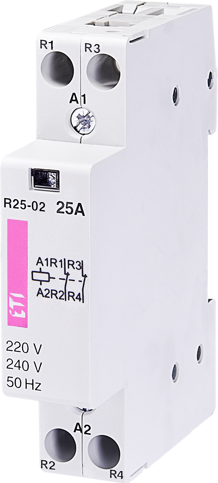 ETI 002463506 modulární stykač, R 25-02 230V