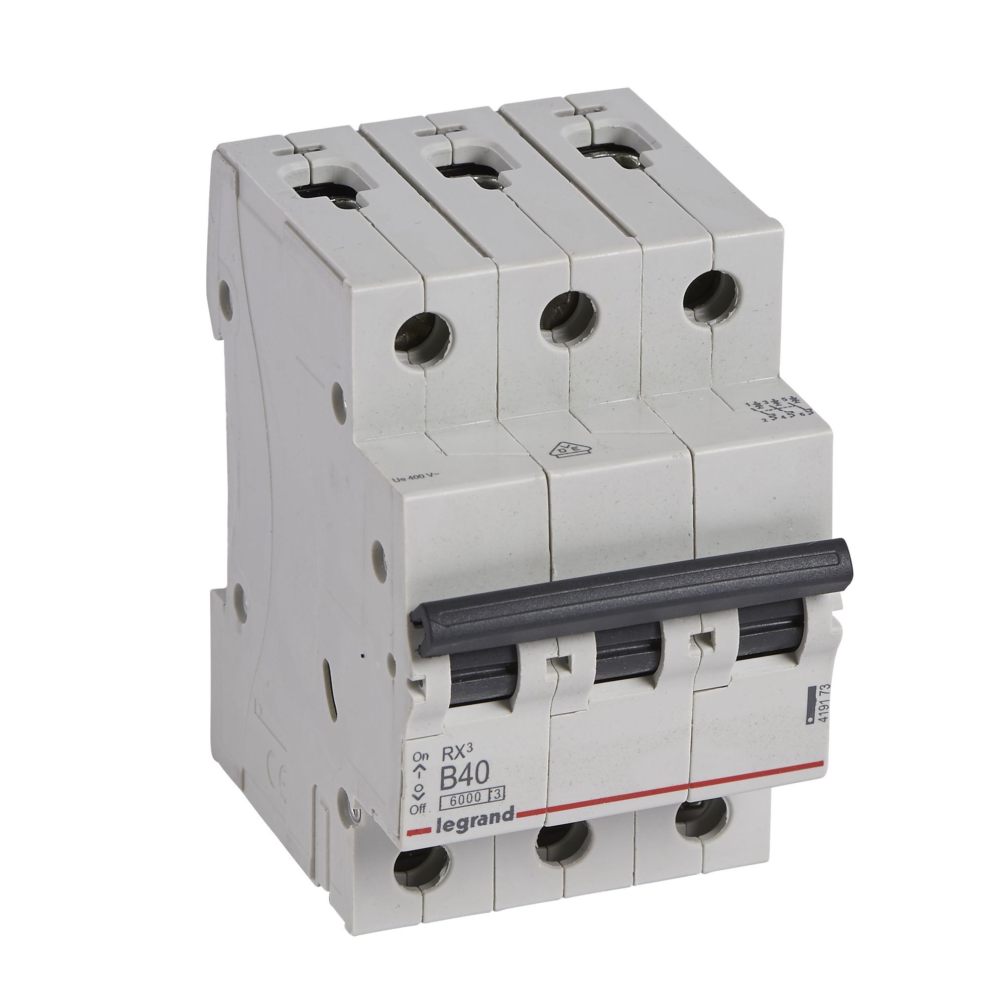 Jistič třípolový LEGRAND 419173 RX3 3P B40 6000A