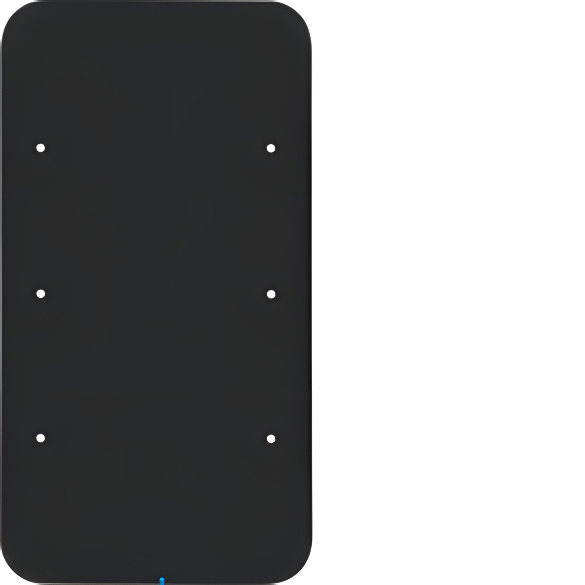 HAG 75143865 Dotykový sensor 3-násobný komfort, Berker R.1, sklo, černá