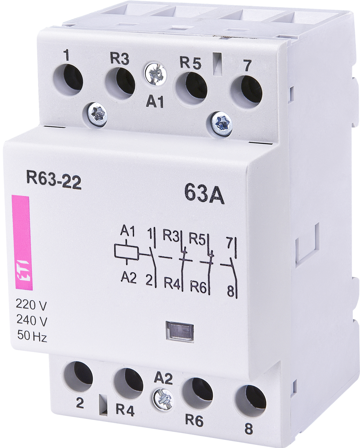 ETI 002463470 modulární stykač, R 63-22 230V