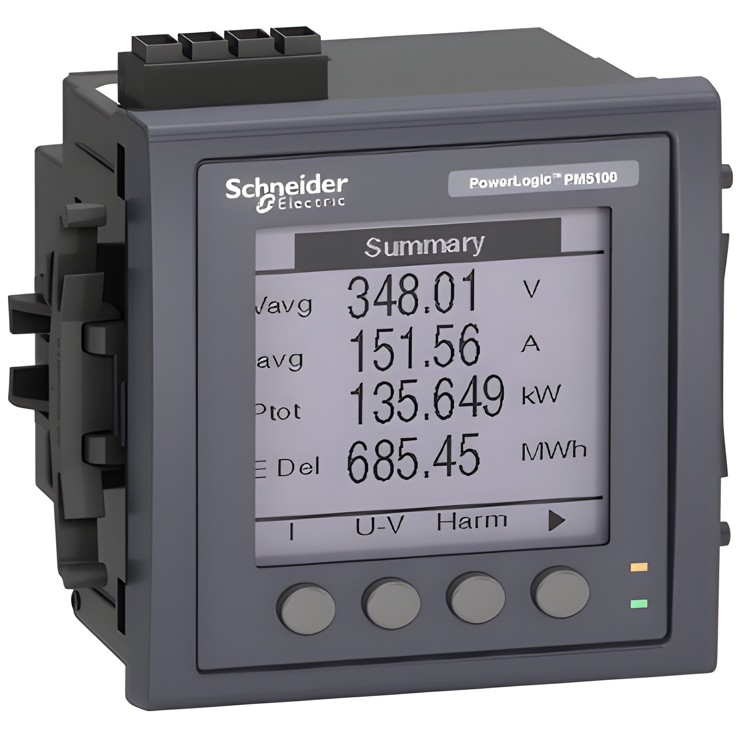 SCHN METSEPM5111 Analyzátor PM5111, impulzní výstup, Modbus, MID