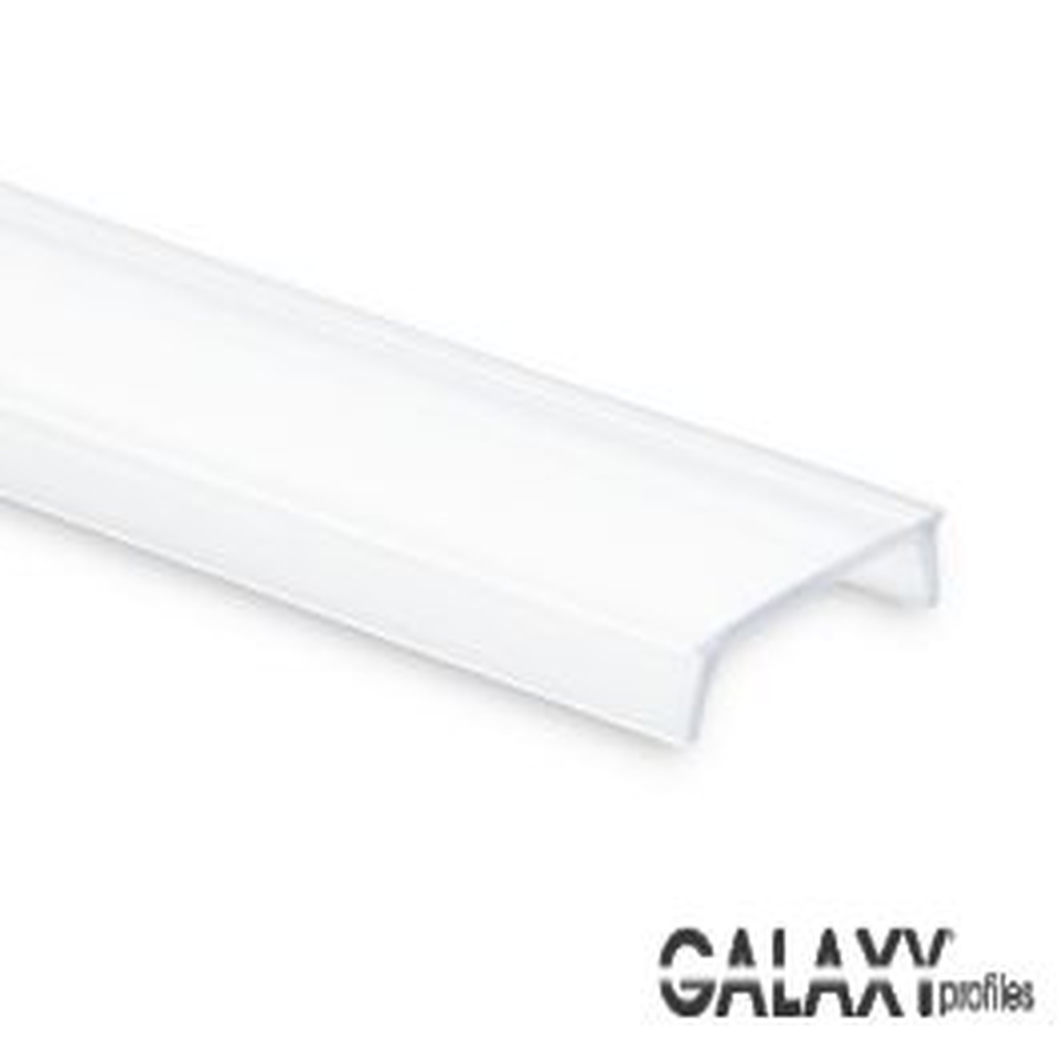 DAM Cover C1 opal / satined 200 cm for profile PL1 / PL2 / PL3 / PL7 / PL8
