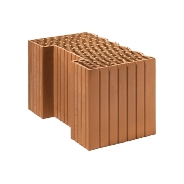 Broušená cihla POROTHERM 44 EKO+ Profi Dryfix K P8 koncová 250×440×249 mm