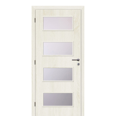 Dveře interiérové Solodoor SMART 17 levé šířka 600 mm andorra white