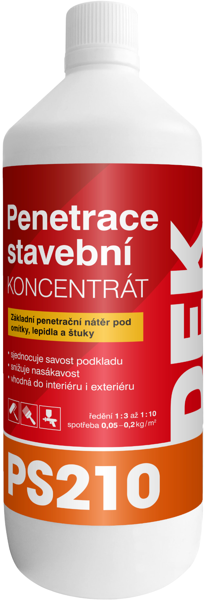 Penetrace koncentrát stavební DEK PS210 1 kg