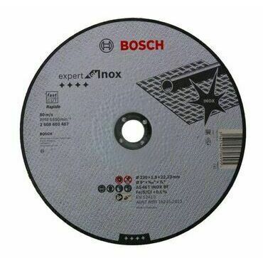 Kotouč řezný Bosch Expert for Inox Rapido 230×1,9 mm