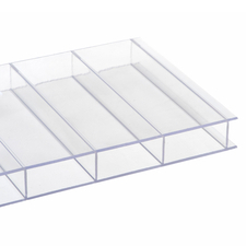 Deska polykarbonátová dutinková MULTICLEAR 16 BOX 2 WALL HG 2UV čirá 1200×7000 mm