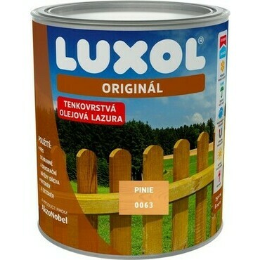 Lazura na dřevo Luxol Originál 0063 pinie 4,5 l