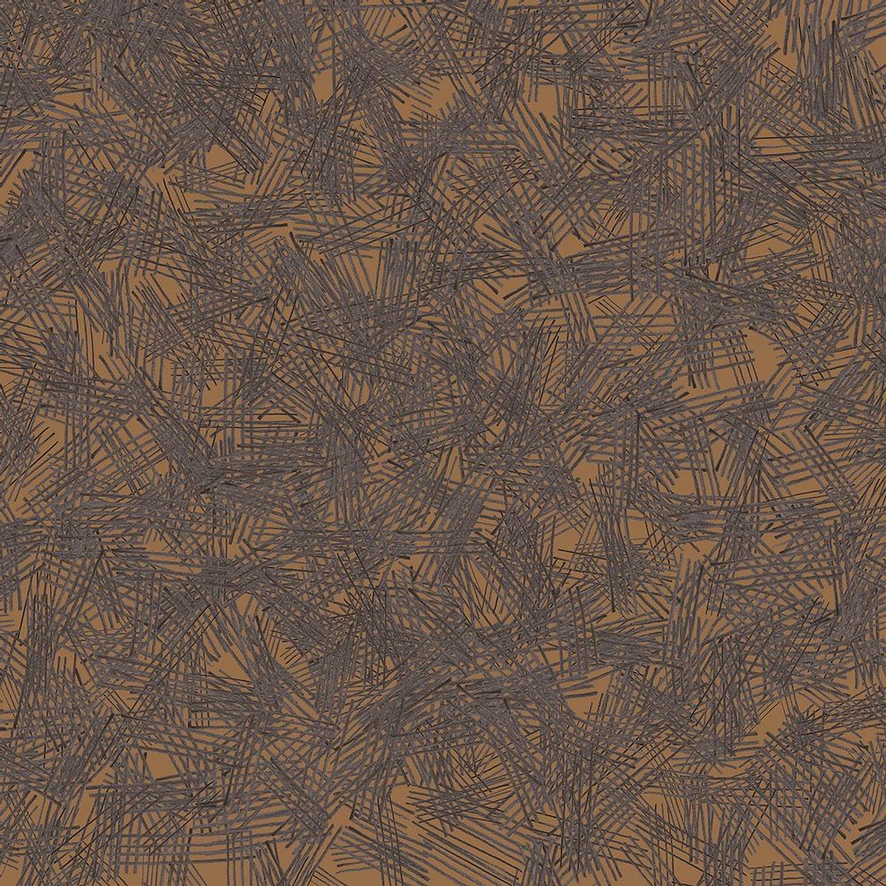 Dlažba Rako Linka 60×60 cm hnědočerná čáry DAK63827