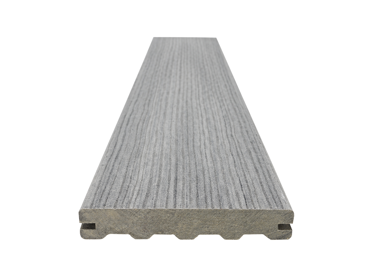 Prkno terasové Woodplastic FOREST PLUS PREMIUM inox 22×137×4000 mm