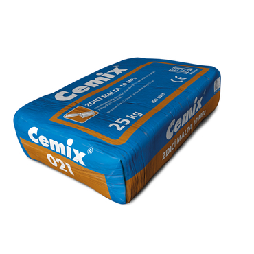 CEMIX Zdicí malta 10 (021) cementová, pevnost v tlaku 10 Mpa, 25kg