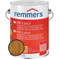 Lazura na dřevo Remmers HK Lasur eiche rustikal 0,75 l