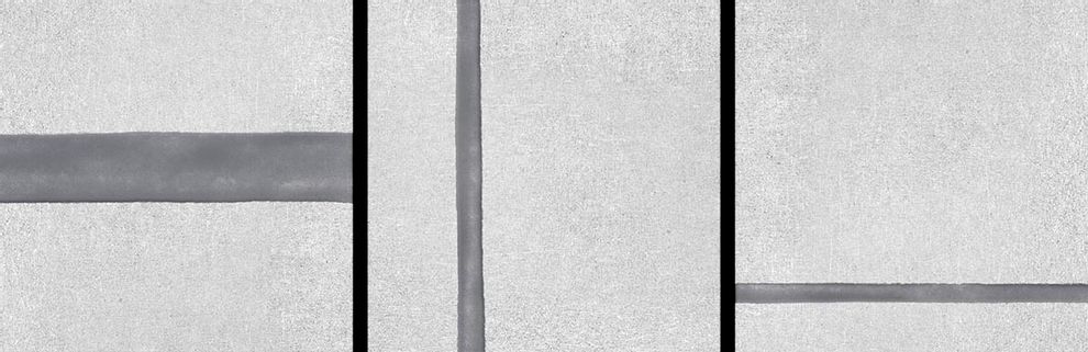 Dekor Rako Rebel 20×20 cm šedá DDT26741