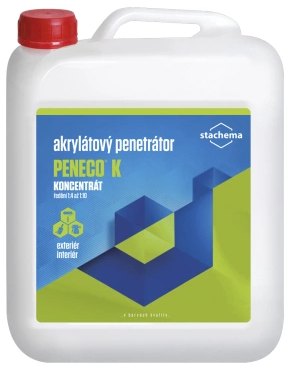 Penetrace koncentrát akrylátový Stachema Peneco K mléčně bílý, 1 l